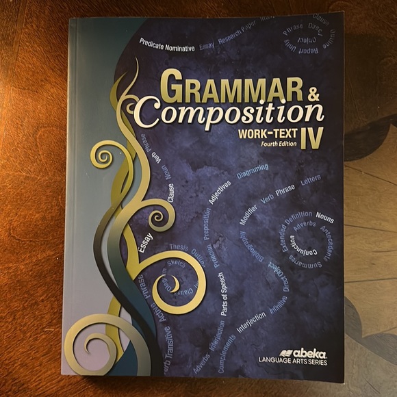 ⚜️ EUC abeka Grammar & Composition IV AND Vocabulary Spelling & Poetry IV set - Picture 2 of 9